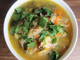 Sour Turkey Meatball Soup: Ciorba de Perisoare