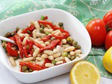 Spanish Bean Salad with Red Peppers