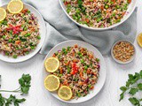 Spiced Wild Rice and Pea Salad