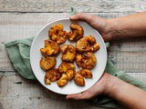 Spicy Air Fryer Crushed Potatoes
