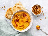 Spicy Roasted Carrot Hummus