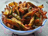 Dondakaya Fry Andhra | Crispy Ivy Gourd Fry | Tindora Besan Fry