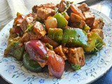 Paneer Stir Fry Chinese | Paneer Capsicum Stir Fry | Stir Fried Paneer