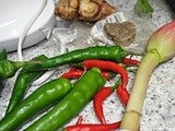 Beef Green Curry with eggplants