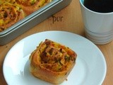 Guest Post : Paneer bhurji Swirl Rolls