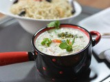 Cucumber, Onion and Tomato Raita Recipe / Cucumber Raita Recipe