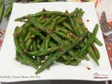 Garlicky Green Beans Stir Fry