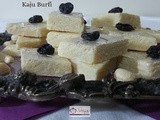 Kaju Burfi / Kaju Katli / Cashew Burfi