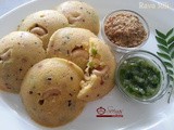 Rava Idli Recipe / Suji Idli Recipe / Instant Rava Idli Recipe / Semolina Idli