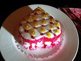 Valentines Vanilla Sponge Cake Recipe