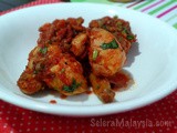 Ayam Masak Merah (Chicken in Creamy Spicy Tomato Sauce)