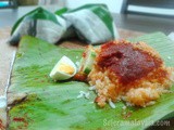 Nasi Lemak Bungkus For Breakfast