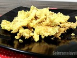 Organic Mushroom Tempura Recipe