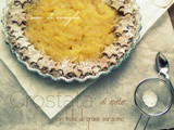 Crostata di mele con frolla di grano saraceno alla cannella