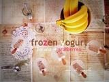 Frozen yogurt banana & cranberries