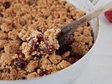 Crumble di ciliegie