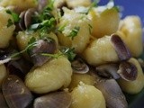 Gnocchi al limone e telline