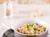 Insalata di farro asparagi e tonno