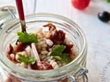 Insalata di orzo e ceci