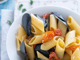 Pasta cozze e pomodori confit