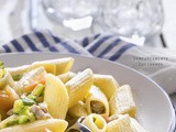 Penne tonno fresco e zucchine