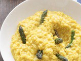 Risotto asparagi e zafferano