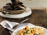 Risotto cozze e gamberi