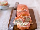 Rotolo di salmone affumicato