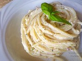 Spaghetti ricotta e limone