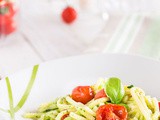 Strangozzi pesto di rucola e confit