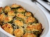 Tronchetti  di zucchine in teglia