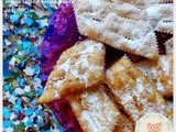 Chiacchiere, fritte e al forno .. il dolce di carnevale fatto con olio di oliva e naturalmente senza latticini