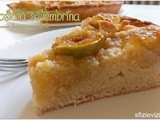 Crostata settembrina con crema frangipane e fichi - senza latte e senza burro