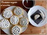 Crostatine magiche al cioccolato - Ricetta senza latte e derivati