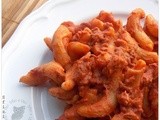 Penne ricce con il tonno - ricetta light