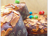 Ricetta veloce della Colomba di Pasqua senza latte e senza burro con scorzette di arance candite