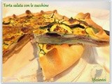 Torta salata con patate zucchine prosciutto cotto e scalogno - ricetta senza latticini