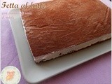 Torta simil kinder fetta al latte - ricetta senza latticini