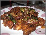 Spicy Chicken Fry (Kerala Style)