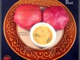 Beetroot Poori | பீட்ரூட் பூரி