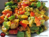 Bellpeppers/Capsicum Masala