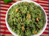 Coriander Rice / கொத்தமல்லி சாதம்