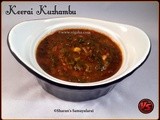 Keerai Kulambu | கீரை குழம்பு | Spinach Gravy | Palak Gravy