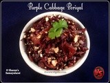 Purple Cabbage Poriyal