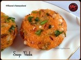 Sago Vada | ஜவ்வரிசி வடை | Javvarisi Vadai