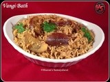 Vangi Bath | கத்திரிக்காய் சாதம் | Brinjal(Eggplant) Rice