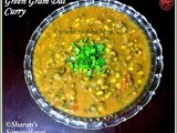 Whole Greengram Curry