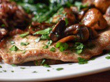 Best Lemon Veal Scallopini Recipe with Mushrooms