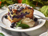 Blueberry Sour Cream Coffee Cake (Made with Oil)