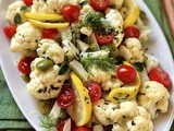 Cauliflower Salad with Lemon Vinaigrette